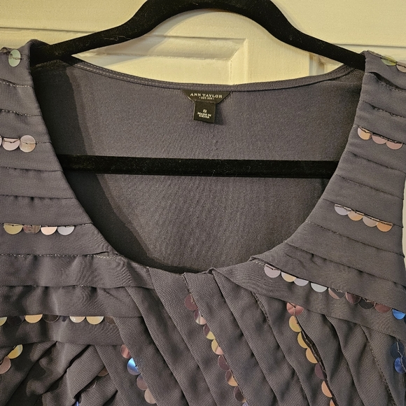 Ann Taylor Sequin top - Picture 5 of 6